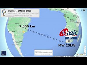 828 kHz Magic AM - Cape Town - South Africa Dist. 7.000 km