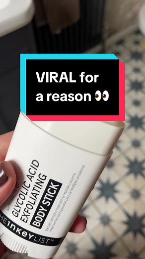 The easiest way to deal with bumpy skin, ingrowns dry heels ✨ #theinkeylist #skincarehack #bodycare #glycolicacid #TikTokMadeMeBuyIt @The INKEY List