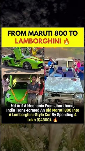 From Scrap Car to Supercar 🔥 Desi Genius Transformation#CarTransformation
