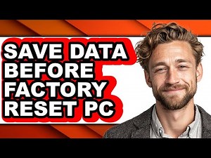 How to Save Data Before Factory Reset Pc (easy Method)