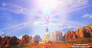 The 12 Chakras and the importance of keeping them balanced, aligned and open.