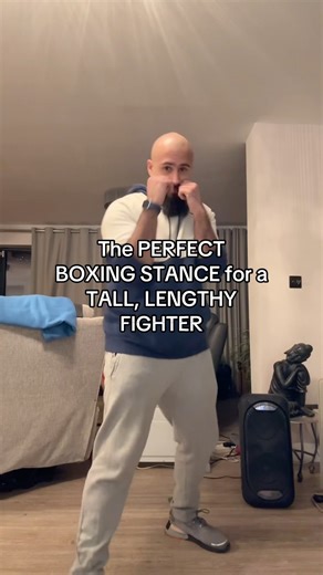 Boxing stance tutorial for tall fighters