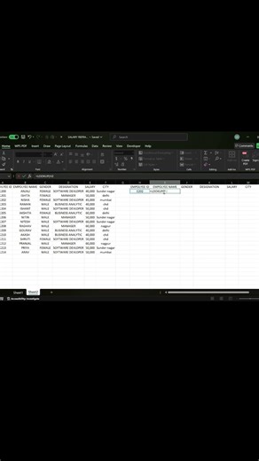 Excel Tutorial : How to find EMPOYEE INFORMATION using EMPOYEE ID