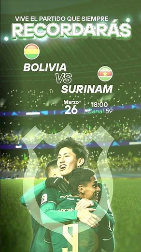 El repechaje se vive con todo 🇧🇴⚽