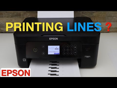 Epson Printer Printing Lines Through Pictures or Photos.