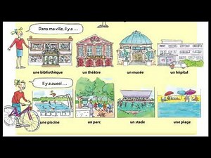 Vidéo: French Blue Unit 5 Lesson 13: part B: ma ville