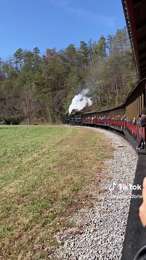Dollywood Train Ride in the Smoky Mountains