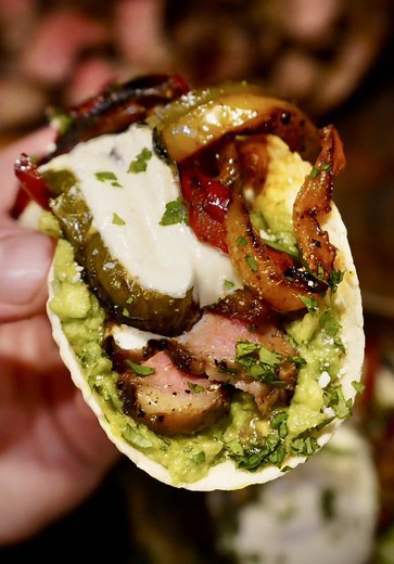 Easy Grilled Steak Fajita Tacos Recipe