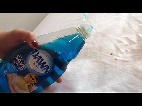 REMOVE BLOOD STAINS FROM BED SHEETS - HOW TO