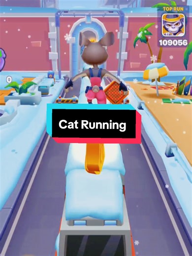 Exciting Princess Cat Running Game for Cats