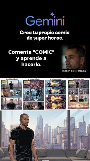 12 comments |  ¿Y si pudieras convertir tu idea en un cómic animado con IA? Te enseñamos paso a paso cómo crear tu propio cómic animado  Desde una simple foto o guion → a una secuencia épica en segundos. No necesitas saber dibujar ni editar.  Creativo, impactante y perfecto para contenido viral.  Comenta “Cómic” y recibe la guía completa GRATIS para hacerlo tú también. | MDALatam | Facebook