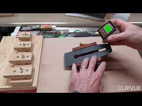 DIY Honing guide and Angle jig