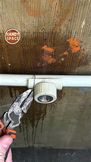 Best Plumbing Trick with a PVC Pipe!