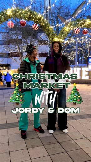 Tis the season ❄️ Follow along with Jordy and Dom at the Seattle Christmas Market! 🎄 | Seattle Storm