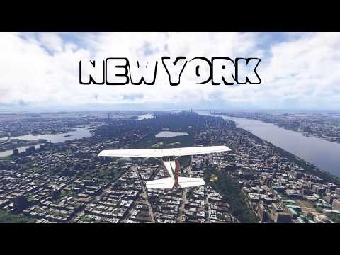 New York | Manhattan Island | North to South | Microsoft Flight Simulator 2024
