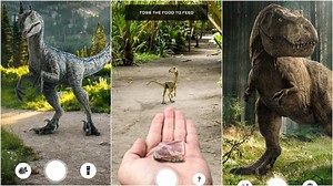 Jurassic World Dinotracker AR lets you find dinosaurs in the real world