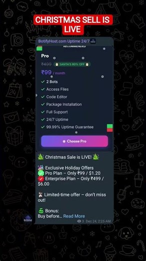 Run your telegram bot 24/7 at affordable price