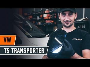 How to change glass for wing mirror VW T5 TRANSPORTER Van [TUTORIAL AUTODOC]