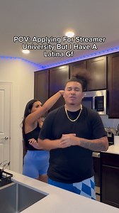 I’m tryna get into streamer university 😭 #reels #viral #comedy #explore #couples #funny #latina #girlfriend #pranks #boyfriend #kaicenat #streameruniversity | R6lphyreels