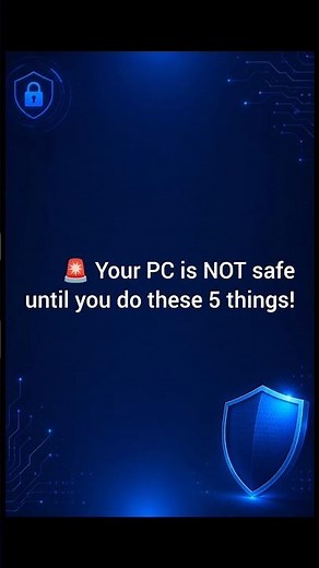 Top 5 Windows Security Tips to Protect Your PC! 🔒💻 #windows #windowssecurity