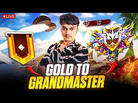 🔴 LIVE | Top 1 Grandmaster Push 🔥 | Free Fire Shorts Live #shorts #shortslive #freefire