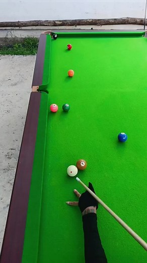 New goal scoring method #billiards #billiardsskills
