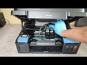HOW TO REPLACE THE PRINTHEADS ON CANON PIXMA G2010, G3010, G3410, G3411, G3415