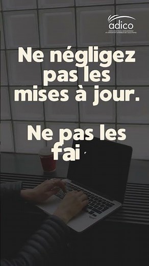 Bonne pratique n°01 - Les mises à jour