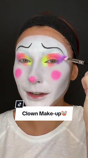 Neon Clown Makeup Tutorial | Halloween Look