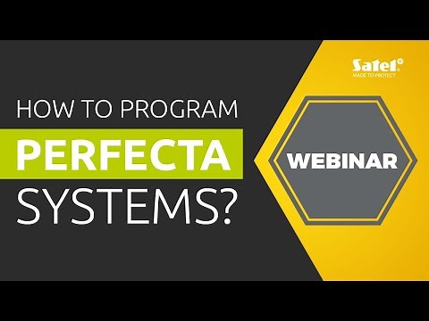 SATEL Webinar: How to program PERFECTA intruder alarm systems