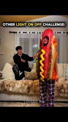 other light on off challenge VS but this one ☠️ #shorts