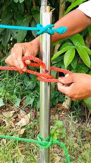 Quick & Strong Knot for Camping, Hiking & Daily Use #diy #knowledge #explore