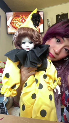 Cute Clown Doll Unveiling: A Thrift Store Find