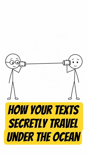 How your texts secretly travel under the ocean