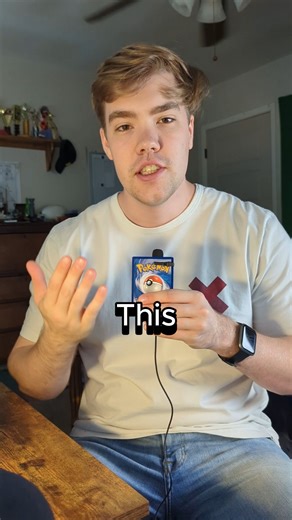 Callum's Cards on Instagram: "Eating a Pokemon Card??? . . . . . #reels #viral #pokemon #pokemoncards #cardgames"