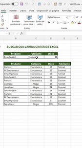 BÚSQUEDA POR 2 CRITERIOS EN EXCEL! #office #tutorial #Excel | El Pollo Excel-ero