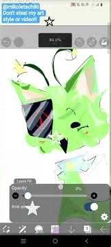 drawing an alien cat