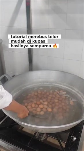sebuah tutorial merebus telor dan mengupas telor dengan mudah dan cepat #tutorial #mbg