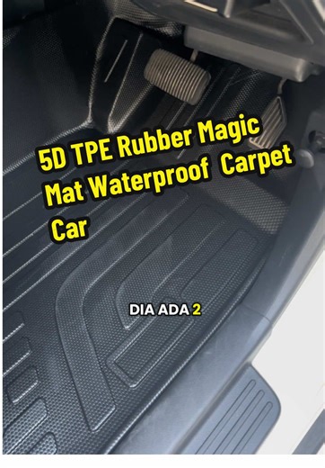 5D TPE Rubber Magic Mat for Waterproof Car Solutions
