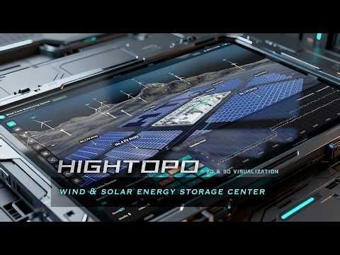 Digital Twin Visualization for Wind Power, PV & Energy Storage Systems