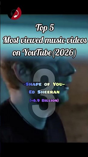 top 5 most viewed songs on YouTube(2026)🤩 #shorts #lyrics #songlyrics #music #audio #songs