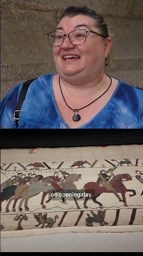 UK's Bayeux Tapestry exhibition opens