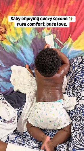 50K views · 316 reactions | Cutest Baby Massage Ever! Baby So Calm & Relaxed With Mum | Satur & Lulu Diary | Facebook