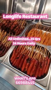 Unlimited Street food and Buffet More than 40 choices para sa 35 QR!!...
