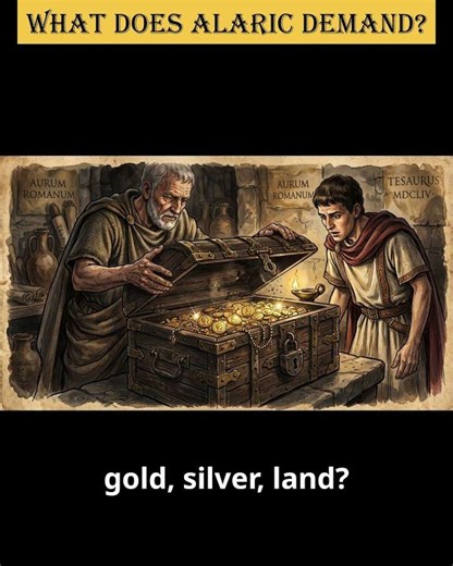 Why Alaric Asked for THIS Instead of Gold #history #viral