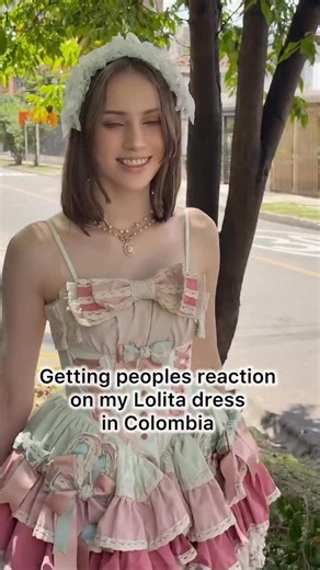 Mary Amber on Instagram: "Getting peoples reaction to my Lolita dress ^_^"