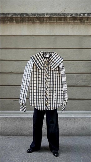 The giant paper shirts #zara