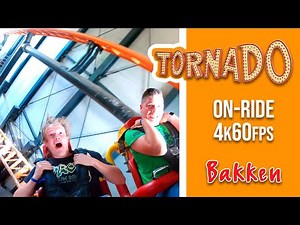 Tornado | On-Ride POV - 4k60fps | Intamin Spinning Coaster | Bakken
