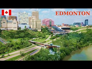 🇨🇦 Discover CANADA - EDMONTON Downtown Alberta | 4K Canadian Travel video vlog