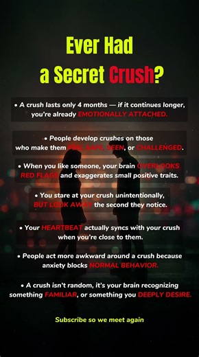 7 Psychology Facts About Your Crush